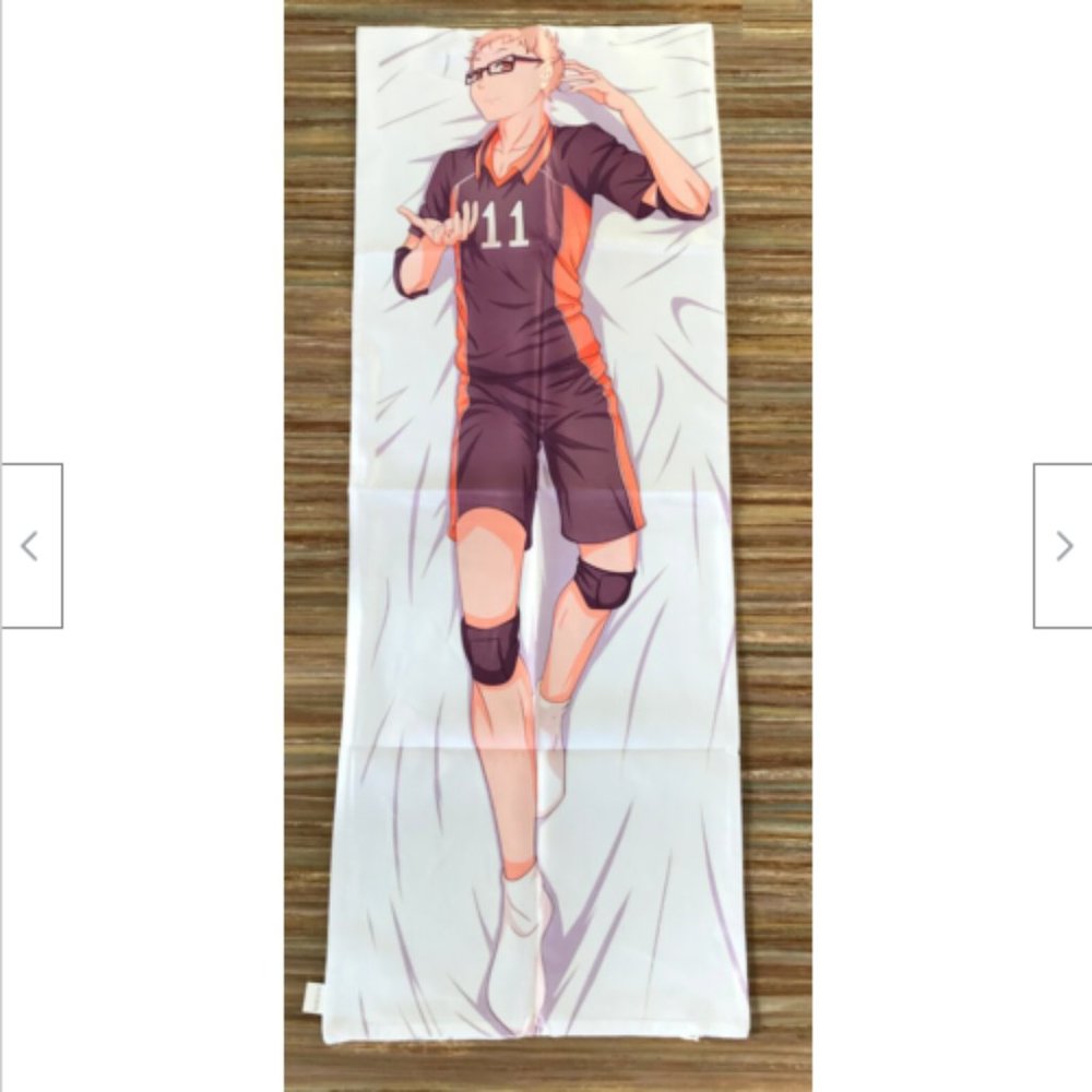 Haikyu Anime Sexy One Piece Boyfriend (2 Sides) Pillow Case Zippered Cover